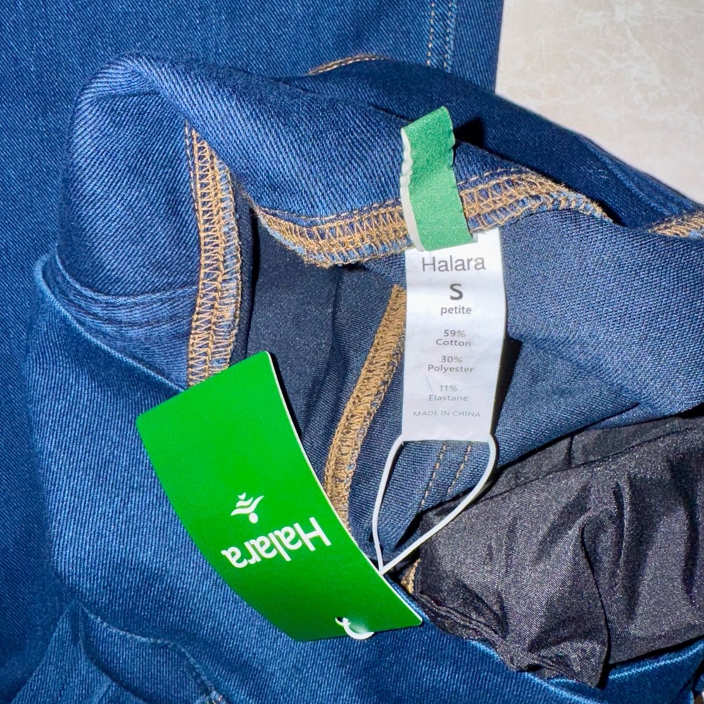 HALARA Women's Deep Blue Jeggings